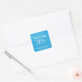 ELEGANTE HANDGESCHREVEN SCRIPT BEDANKT STICKERS (Envelop)