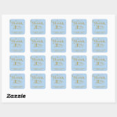 ELEGANTE HANDGESCHREVEN SCRIPT BEDANKT STICKERS (Vel)