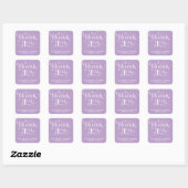 ELEGANTE HANDGESCHREVEN SCRIPT BEDANKT STICKERS (Vel)