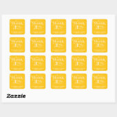 ELEGANTE HANDGESCHREVEN SCRIPT BEDANKT STICKERS (Vel)