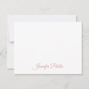 Elegante Handgeschreven Script Naam Tekst Sjabloon