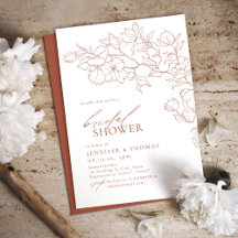 Elegante handgetekende bloemenaardewerk Bruidsuitn