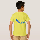 Elegante handtekening stijl naam Art Anirban Mukhe T-shirt (Achterkant volledig)