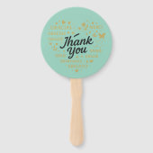 Elegante handventilatoren – Stijlvol & praktisch c Handwaaier (Voorkant)