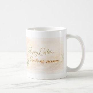 Elegante Happy Easter Mok – aanpasbaar 