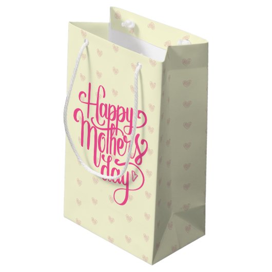 Elegante Happy Moederdag | Cadeautasje (Achterkant Gekanteld)