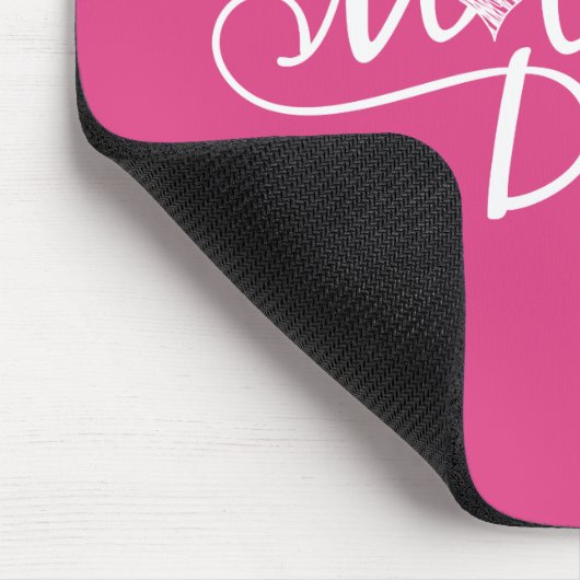 Elegante Happy Moederdag kalligrafie | Muismat (Hoek)