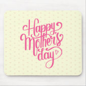 Elegante Happy Moederdag | Muismat (Voorkant)