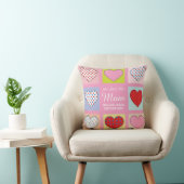 Elegante Hartelijke Moederdag Design Kussen (Stoel)