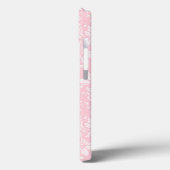 Elegante Hartvormige Bloemlijst Frame: voor Iedere Case-Mate iPhone Case (Achterkant / Links)