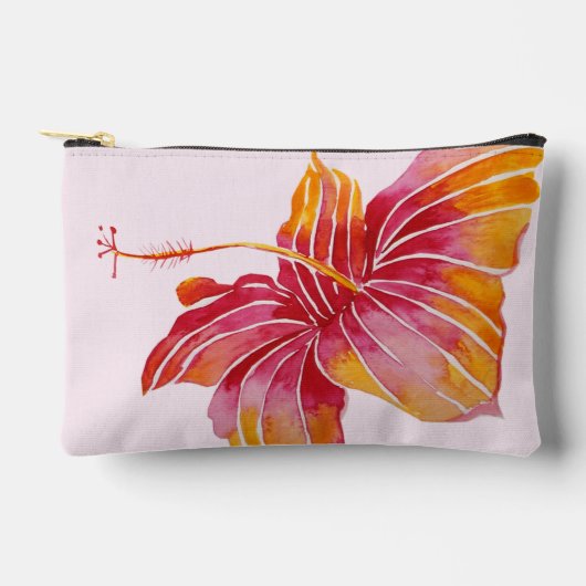 Elegante Hawaïaanse Hibiscus Bloem Etui (Voorkant)