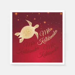 Elegante Hawaïaanse Kerstmis Servet