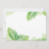 Elegante Hawaïaanse Luau-jubileumfoto Kaart (Achterkant)