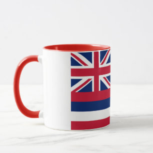 Elegante Hawaii Flag Overdekte Keramiek Mok