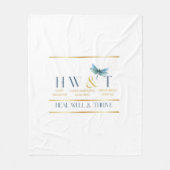 Elegante HealWell & Thrive Fleece Deken (Voorkant)