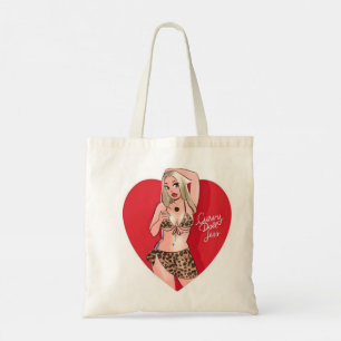 Elegante Heart Lady Canvas tas - Stijlvol cadeau v
