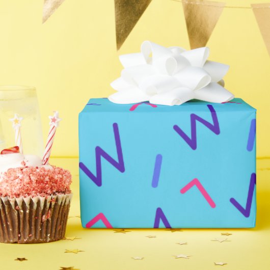 Elegante Hedendaagse Fonkelende Speciale Tiener Ve Cadeaupapier (Verjaardagsfeest)