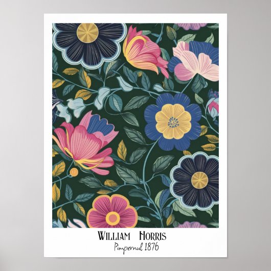 Elegante heldere pastelkleur lente bloemen #8 poster (Voorkant)