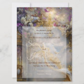 Elegante hemels gouden poort, gouden tekst (Voorkant)