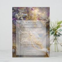 Elegante hemels gouden poort, gouden tekst