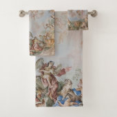Elegante Hemelse Engelen en Cherubs Bad Handdoek (Insitu)