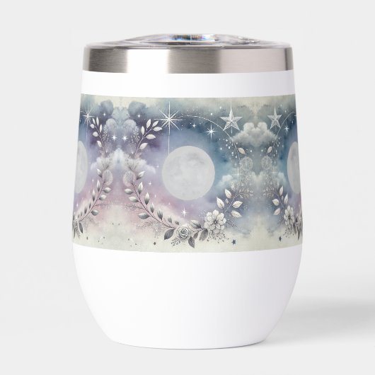 Elegante hemelse maan (Voorkant)