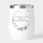 Elegante hemelse maan (Achterkant)