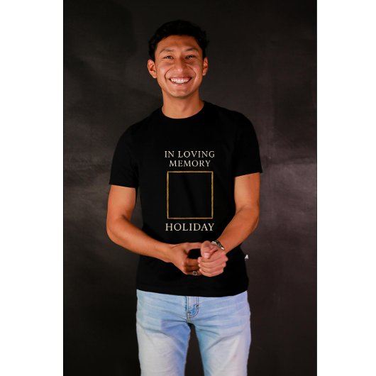 Elegante Hemelse Vakantie Herdenkingstribute – Per T-shirt