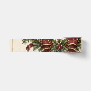 Elegante Heraldische Kerstmis, Herten Wapen en Hul Satijnen Lint