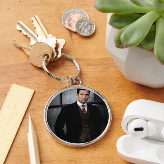 Elegante heren sleutelhanger (Bureau)