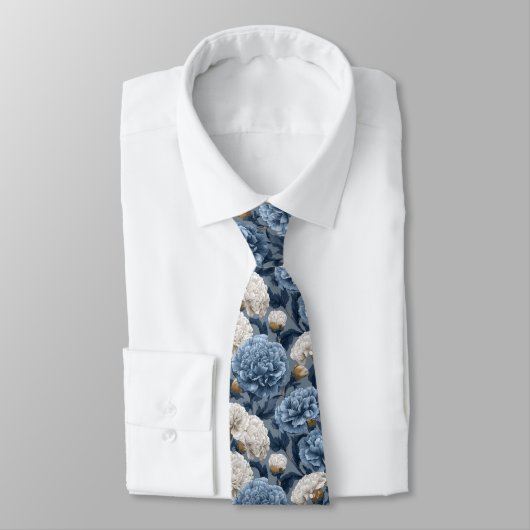 Elegante Herenaccessoires Anjer Bloemig Stropdas (Gebonden)