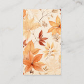 Elegante herfst Behuizing Kaart (Achterkant)