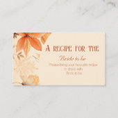 Elegante herfst Behuizing Kaart (Voorkant)