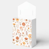 Elegante herfst bloem bruidsdouche bedankdoosjes (Geopend)