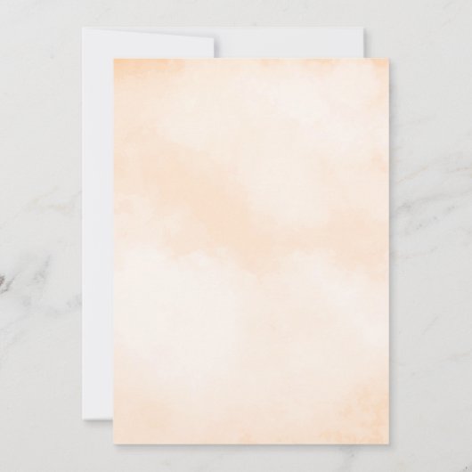 Elegante Herfst Bloemen 50ste Verjaardag Kaart (Achterkant)