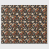 Elegante Herfst Bloemen Herfst Botanicals Cadeaupapier (Vlak)
