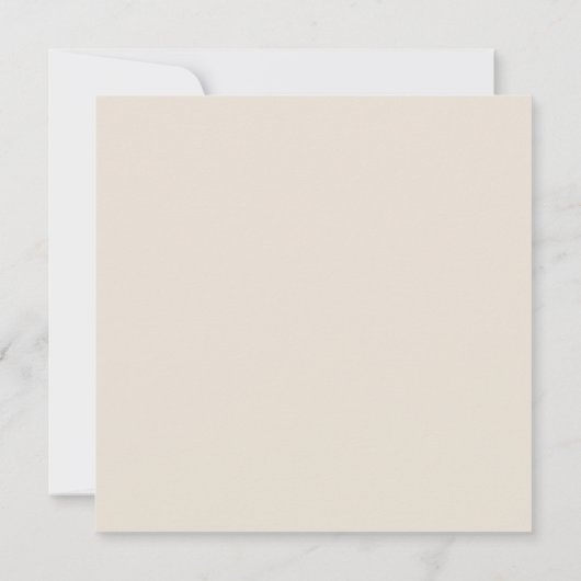 Elegante Herfst Bloemenbruiloft Save the Date (Achterkant)