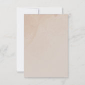 Elegante Herfst Boho Chic Floral 17e verjaardagsfe Kaart (Achterkant)