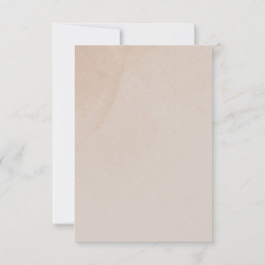 Elegante Herfst Boho Chic Floral 66e verjaardagsfe Kaart (Achterkant)