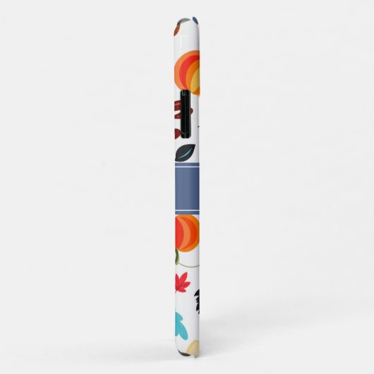 Elegante herfst botanische bladeren Case-Mate iPhone case (Achterkant/rechts)