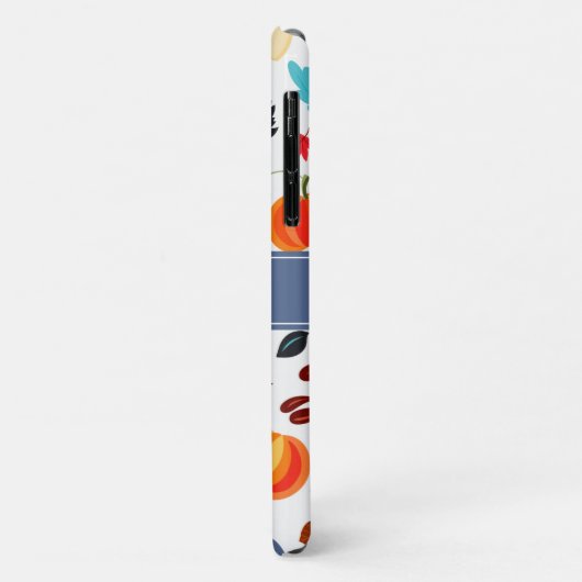 Elegante herfst botanische bladeren Case-Mate iPhone case (Achterkant/links)