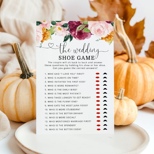 Elegante herfst bruids Het bruiloft schoen spel