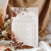Elegante herfst bruids Het bruiloft schoen spel
