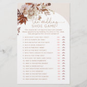 Elegante herfst bruids Het bruiloft schoen spel (Voorkant)