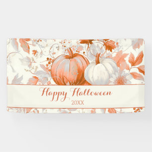 Elegante herfst chinoiserie Halloween Spandoek