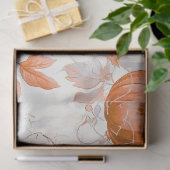 Elegante herfst chinoiserie Halloween  Tissuepapier (Geschenk)