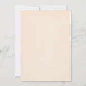 Elegante Herfst Esdoornbladeren Bruiloft Save The Date (Achterkant)