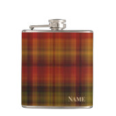 Elegante herfst gepleisterd 6oz vinyl gewikkeld he heupfles (Voorkant)