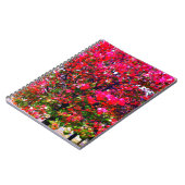 Elegante Herfst Herfst roze impressionistische bom Notitieboek (Linkerzijde)