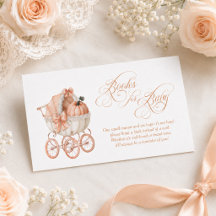 Elegante Herfst Pompoen Boeken voor Baby Shower